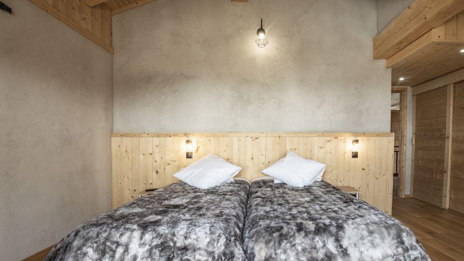Holiday in mountain resort Chalet Matangie - Les Menuires - Bedroom