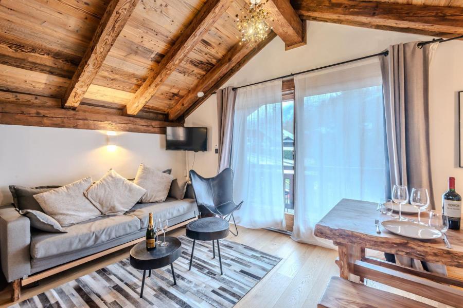 Каникулы в горах Апартаменты 2 комнат 4 чел. - Chalet Mazot Bambi - Morzine - Салон