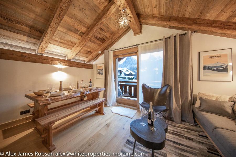 Vakantie in de bergen Appartement 2 kamers 4 personen - Chalet Mazot Bambi - Morzine - Woonkamer