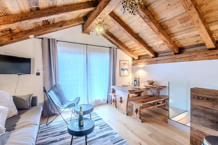 Vakantie in de bergen Appartement 2 kamers 4 personen - Chalet Mazot Bambi - Morzine - Woonkamer