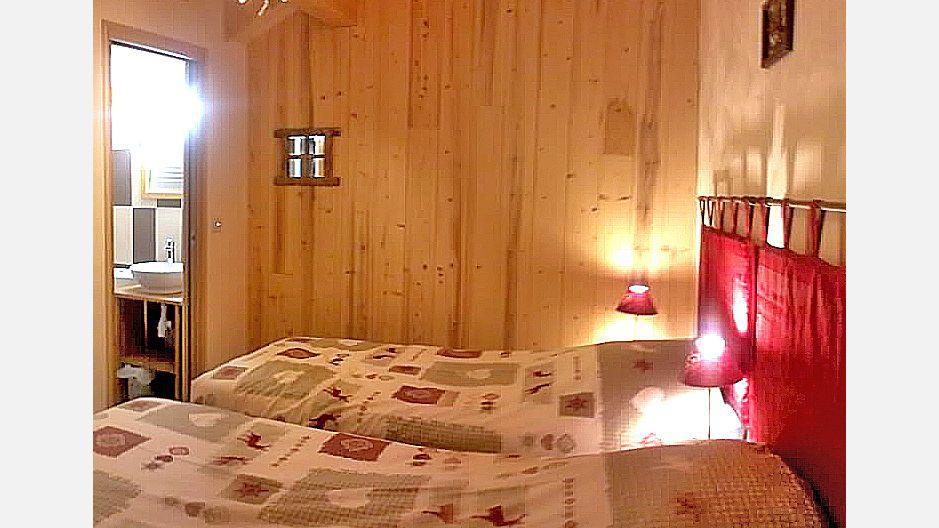 Urlaub in den Bergen Chalet Mil'Ans - Les Menuires - Schlafzimmer