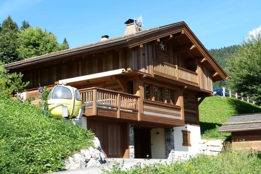 Wakacje w górach Domek górski 6 pokojowy 8 osób - Chalet Mon Alpe - La Clusaz - Na zewnątrz latem