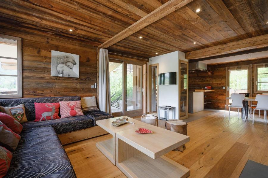 Vacanze in montagna Chalet 6 stanze per 8 persone - Chalet Mon Alpe - La Clusaz - Soggiorno