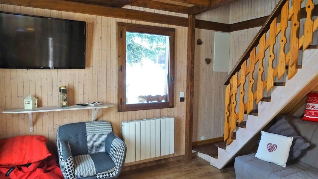 Holiday in mountain resort 5 room chalet 8 people - Chalet Mon Repos - Les Gets - Living room