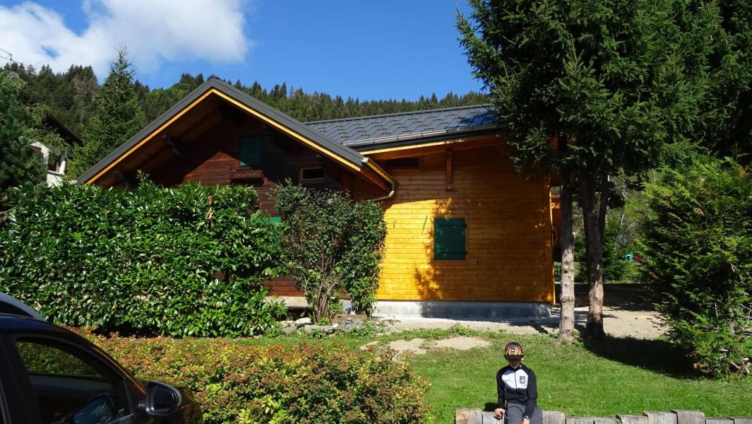 Urlaub in den Bergen 5 Zimmer Chalet für 8 Personen - Chalet Mon Repos - Les Gets - Draußen im Sommer