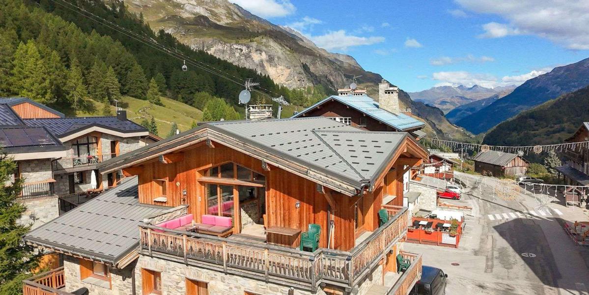 Location au ski Chalet Monte Bianco - Tignes - Extérieur été