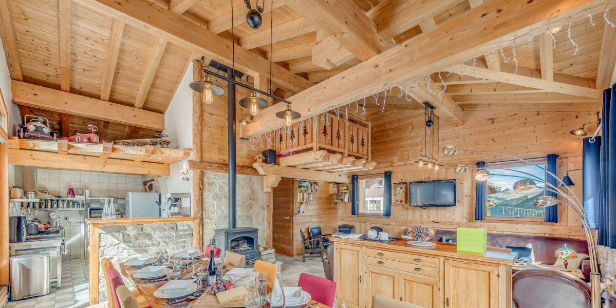 Holiday in mountain resort 7 room triplex chalet 12 people - Chalet Monte Bianco - Tignes