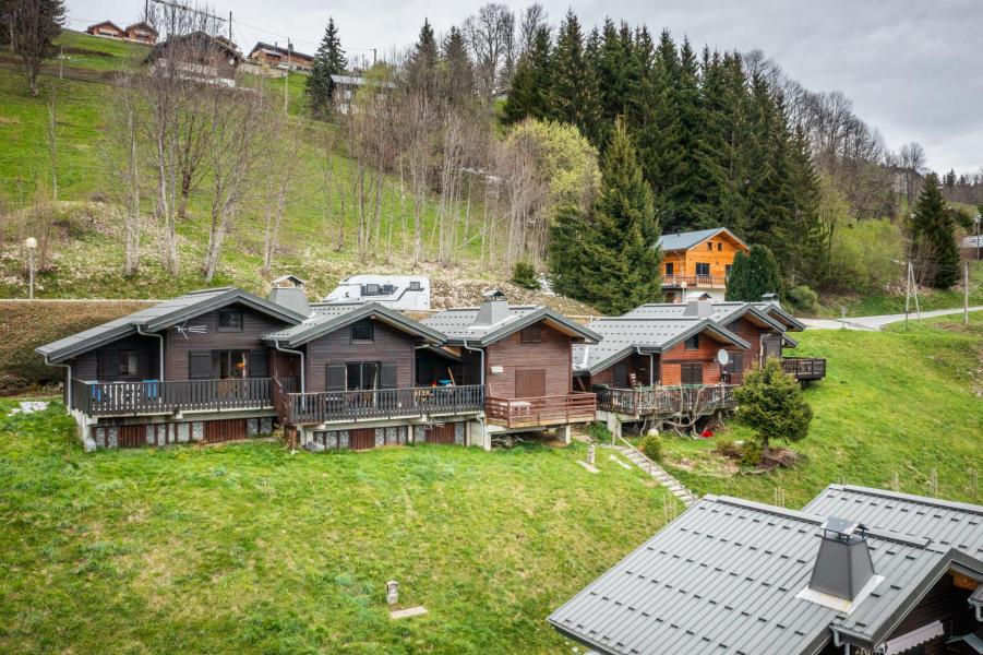 Urlaub in den Bergen Doppelchalethälfte 2 Zimmer für 6 Personen - Chalet Moudon - Les Gets - Draußen im Sommer