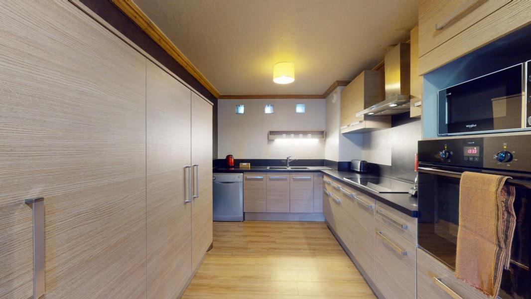 Holiday in mountain resort 6 room duplex apartment 12 people (301) - Chalet Mouflon - Val Thorens - Kitchen