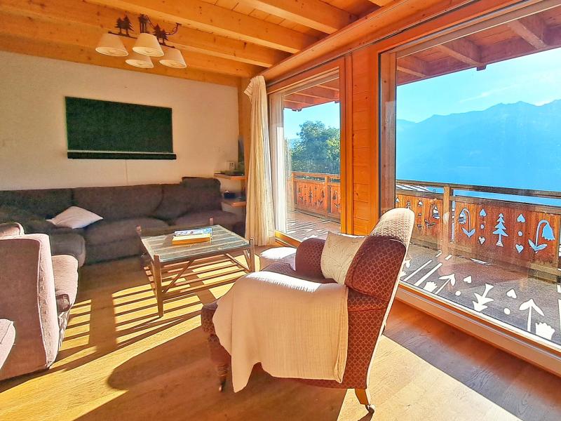 Vacances en montagne Chalet 6 pièces 8 personnes - Chalet Mountain Star - Thyon - Séjour