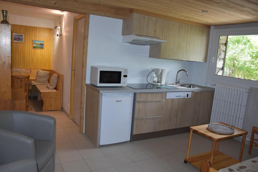 Vakantie in de bergen Appartement 2 kamers 4 personen - Chalet Namaste - Pralognan-la-Vanoise - Woonkamer