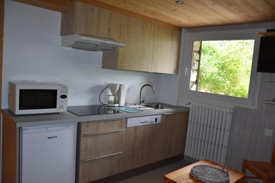 Holiday in mountain resort Studio sleeping corner 4 people - Chalet Namaste - Pralognan-la-Vanoise - Kitchen