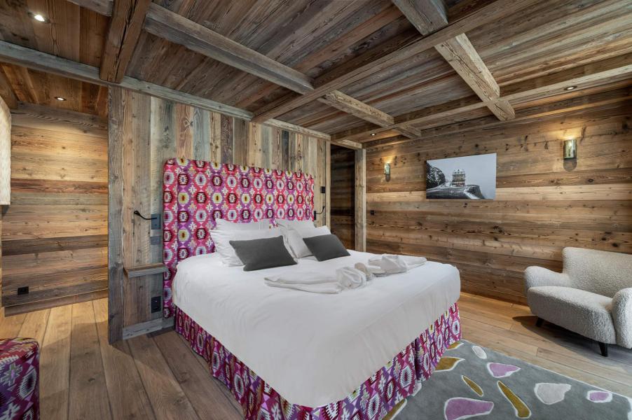 Holiday in mountain resort 8 room quadriplex chalet 15 people - Chalet Nanook - Saint Martin de Belleville - Bedroom