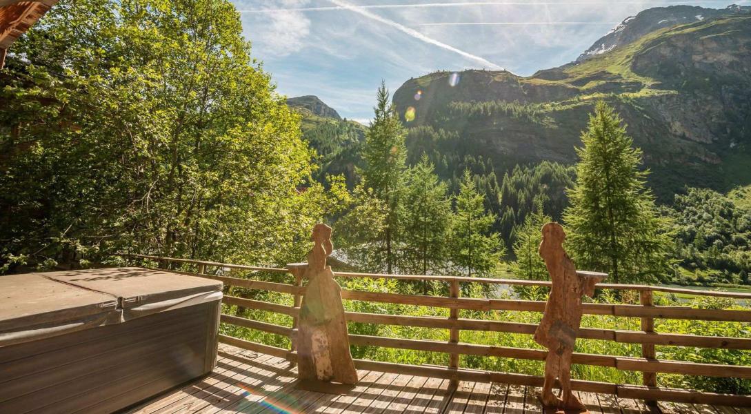 Urlaub in den Bergen Triplex-Chalet 6 zimmer 10 Personnen (CH) - Chalet Napoléon - Tignes - Balkon