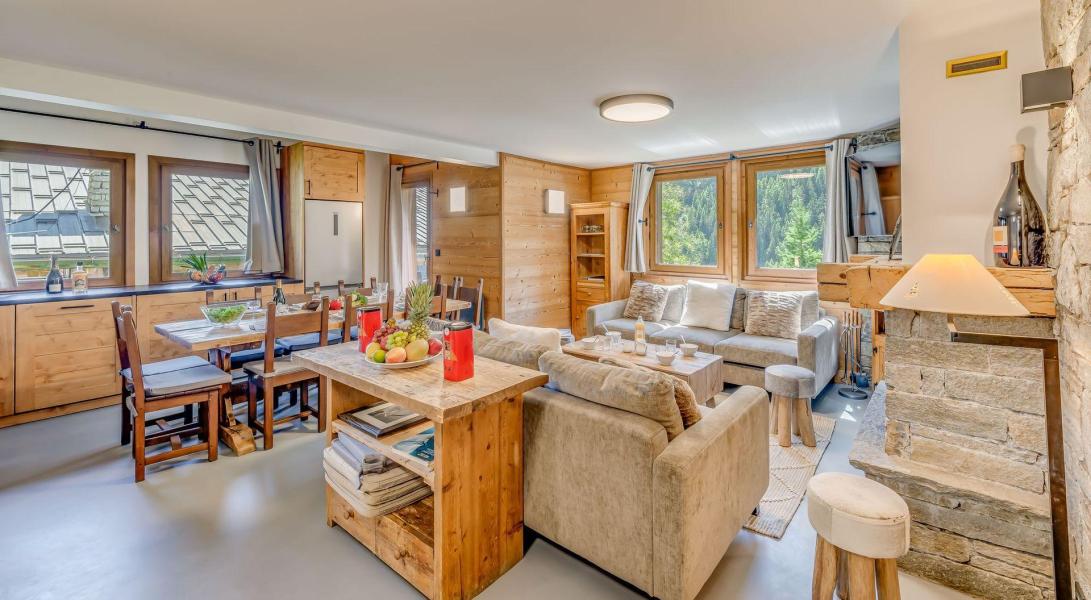 Urlaub in den Bergen Triplex-Chalet 6 zimmer 10 Personnen (CH) - Chalet Napoléon - Tignes - Wohnzimmer