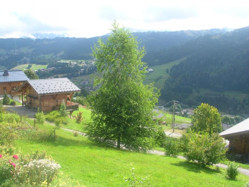 Holiday in mountain resort 5 room apartment cabin 10 people - Chalet Niemaje - Les Gets - Summer outside