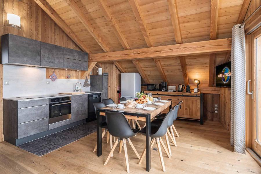 Urlaub in den Bergen Chalet Nightingale - Alpe d'Huez - Offene Küche