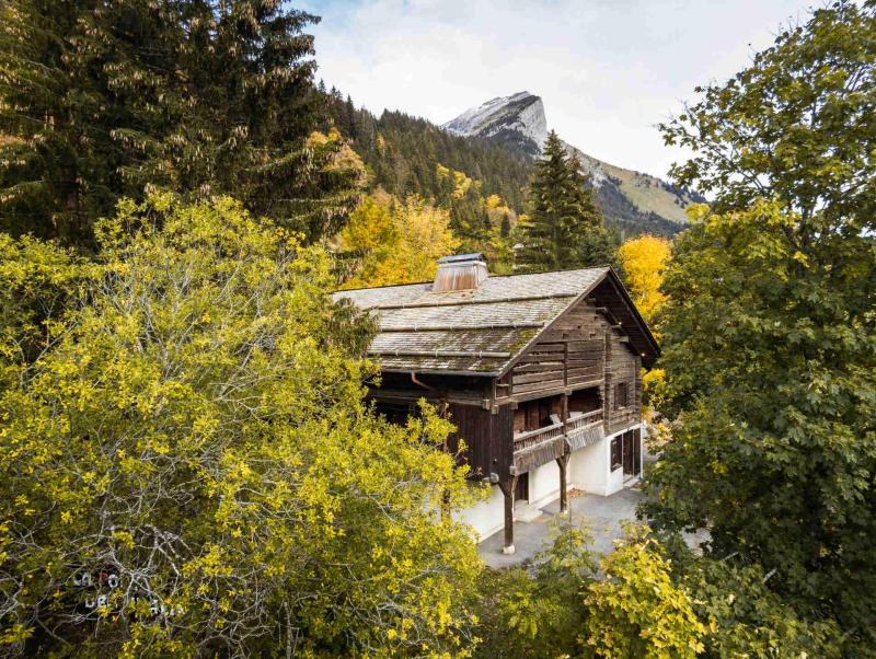 Vakantie in de bergen Chalet Noisetiers - La Clusaz - Buiten zomer