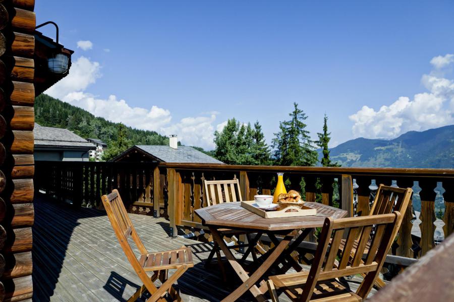 Vacances en montagne Chalet Orchis - La Tania - Balcon