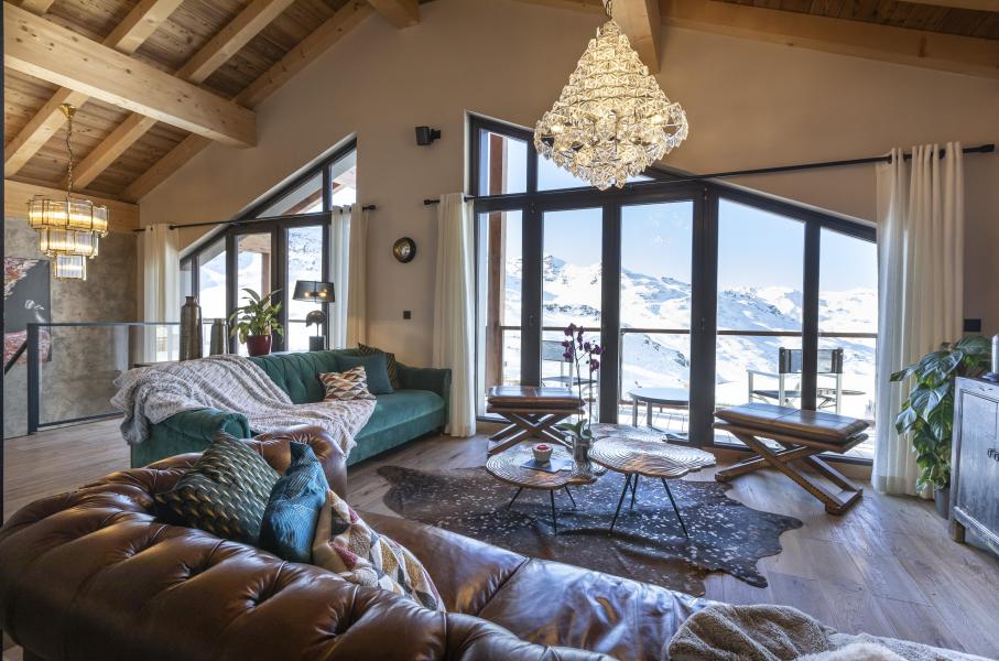 Holiday in mountain resort Chalet Orlov - Val Thorens - Living room