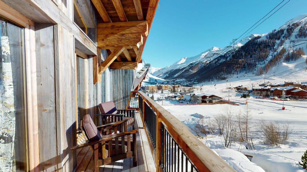 Urlaub in den Bergen Chalet Quadriplex 6 Zimmer 14 Personen - Chalet Ottawa - Val d'Isère - Balkon