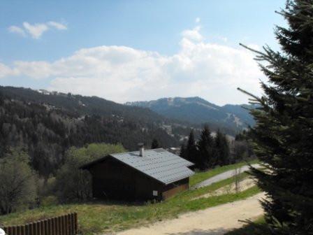 Vacaciones en montaña Chalet 4 piezas para 8 personas - Chalet Paille en Queue - Les Gets - Verano