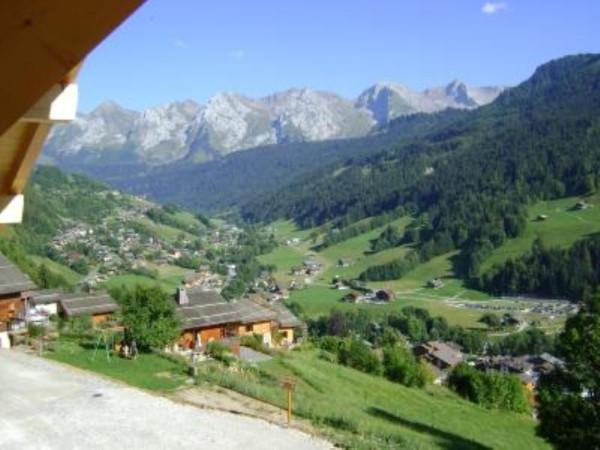 Urlaub in den Bergen 5 Zimmer Chalet für 10 Personen (001) - Chalet Panorama - Le Grand Bornand - Draußen im Sommer