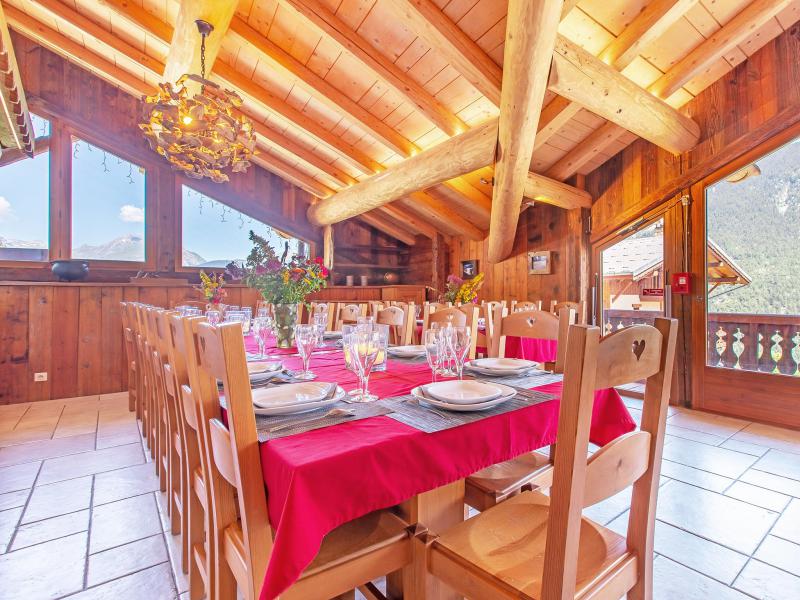 Urlaub in den Bergen Chalet Père Marie - Les Arcs - Wohnzimmer