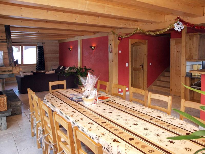 Holiday in mountain resort 6 room chalet 12 people - Chalet Perle des Neiges - Le Grand Bornand - Living room