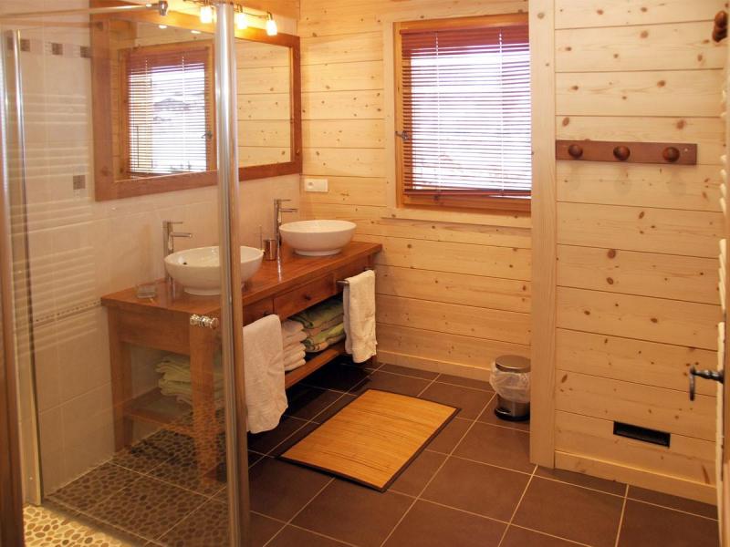 Holiday in mountain resort 6 room chalet 12 people - Chalet Perle des Neiges - Le Grand Bornand - Shower room