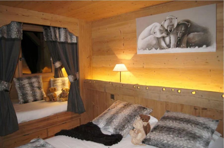 Vakantie in de bergen Appartement 2 kamers bergnis 4 personen - Chalet Perriades - Le Grand Bornand - Woonkamer