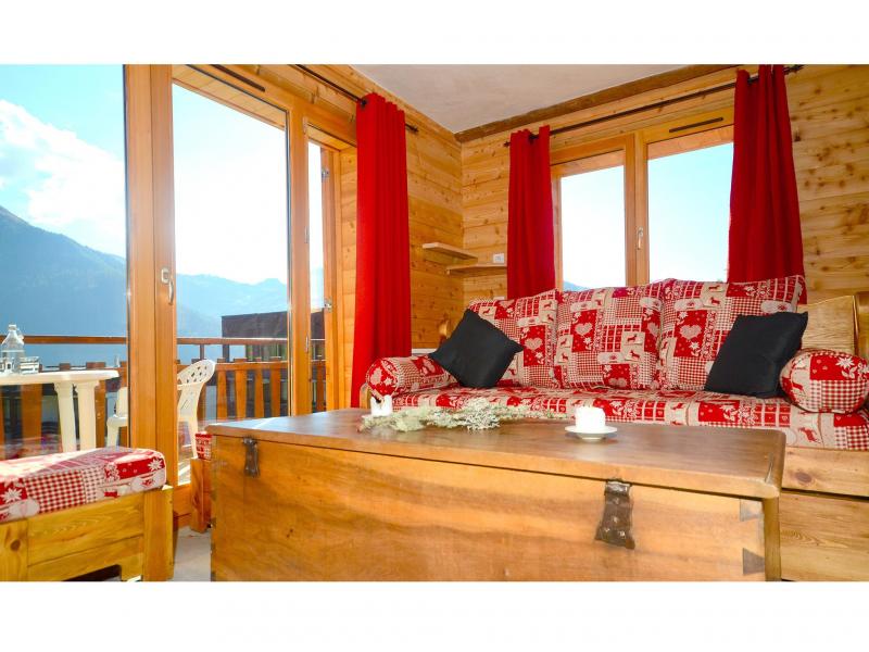 Holiday in mountain resort Chalet Pierra Menta - Peisey-Vallandry - Living room