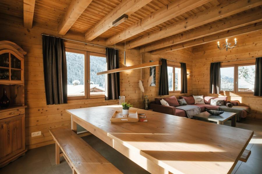 Vakantie in de bergen Chalet 5 kamers 8 personen (06) - Chalet Pistes Du Soleil 6 Bartavelles - La Clusaz - Woonkamer