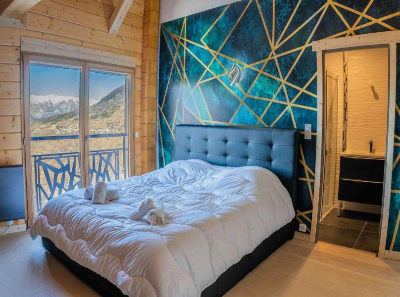 Holiday in mountain resort 6 room chalet 16 people (8) - Chalet Pramouton - Les Orres - Bedroom