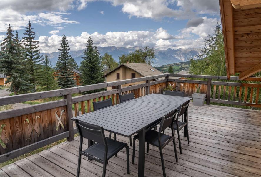 Urlaub in den Bergen 7 Zimmer Chalet für 15 Personen (CHAPRA34) - Chalet Pramouton - Les Orres - Balkon