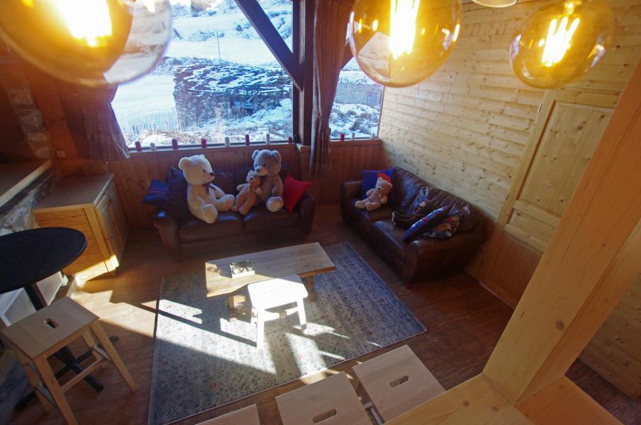 Holiday in mountain resort 8 room chalet 15 people (CH) - Chalet Pré-Saint-Jacques - Tignes - Living room