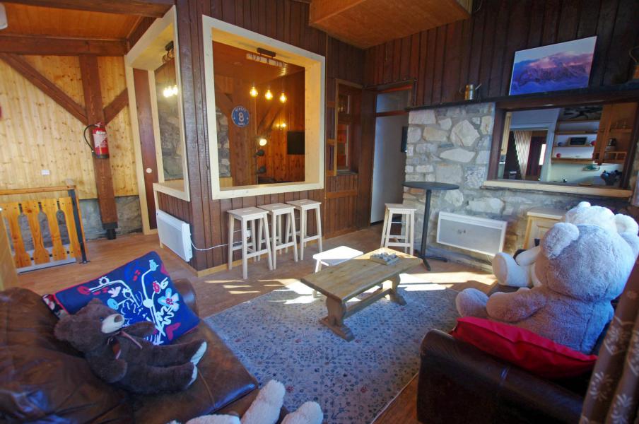 Vakantie in de bergen Chalet 8 kamers 15 personen (CH) - Chalet Pré-Saint-Jacques - Tignes - Woonkamer