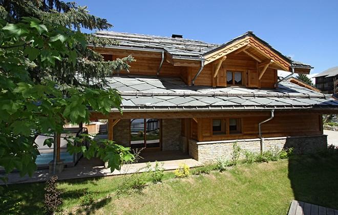 Location au ski Chalet Prestige Lodge - Les 2 Alpes - Extérieur été