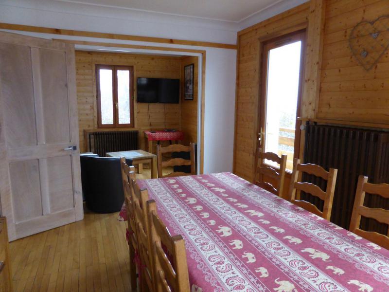Vakantie in de bergen Chalet 5 kamers 10 personen (PYLONE) - Chalet Pylone - Saint Gervais - Woonkamer