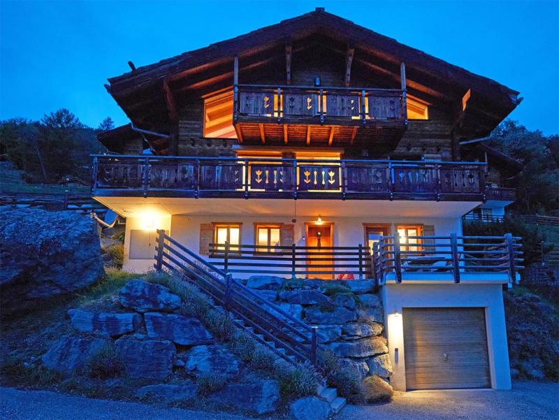 Каникулы в горах Chalet Roche des 4 Vallées - Thyon - летом под открытым небом