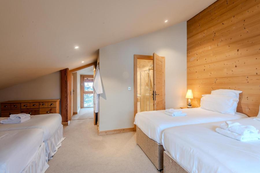 Urlaub in den Bergen Doppelchalethälfte 5 Zimmer für 10 Personen (1) - Chalet Rosemary - Morzine - Schlafzimmer