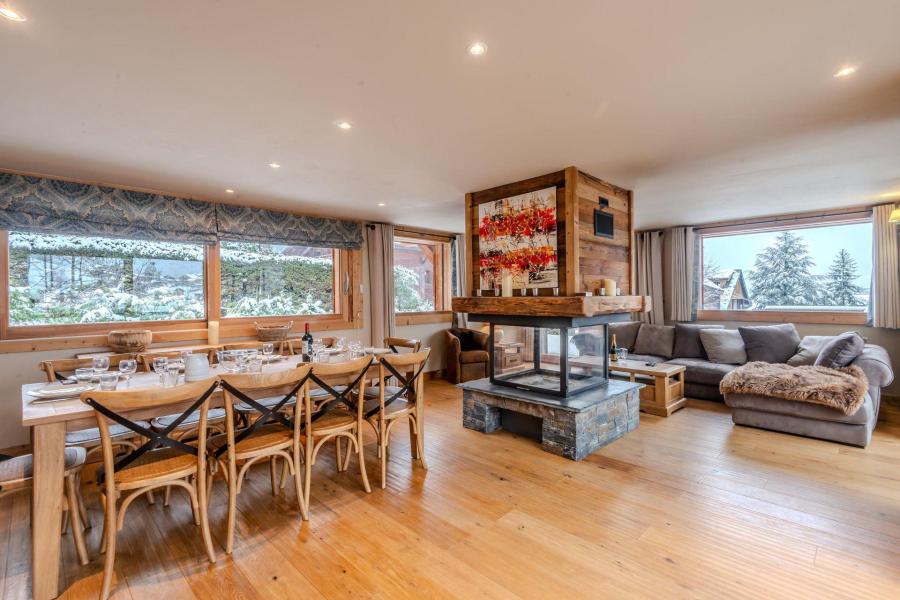 Holiday in mountain resort Semi-detached 5 room chalet 10 people (1) - Chalet Rosemary - Morzine - Living room