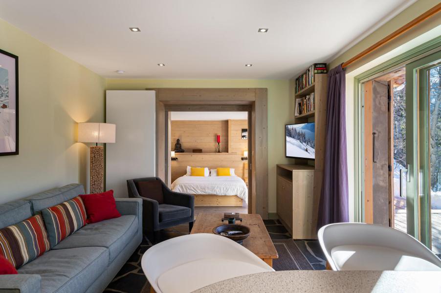 Holiday in mountain resort 3 room apartment 4 people (2) - Chalet Ruisseau de la Renarde - Méribel - Living room