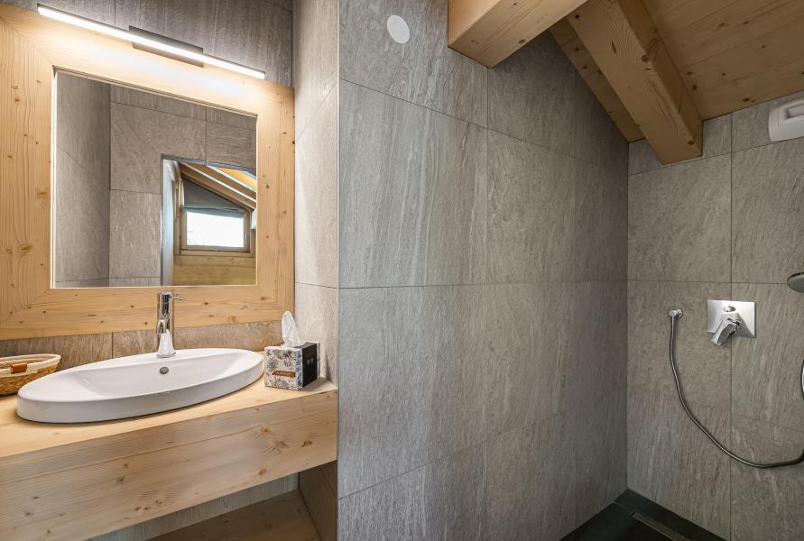 Holiday in mountain resort 6 room duplex chalet 11 people - Chalet Saint Joseph - Val d'Isère - Shower room