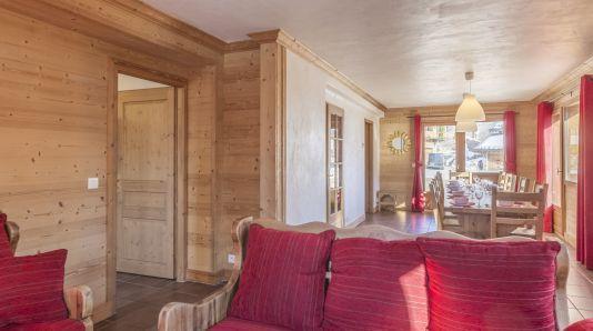 Vacanze in montagna Chalet su due piani semi-indipendente 7 stanze per 14 persone - Chalet Saint Marc - Saint Martin de Belleville - Soggiorno