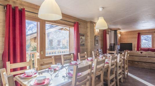 Vacanze in montagna Chalet su due piani semi-indipendente 7 stanze per 14 persone - Chalet Saint Marc - Saint Martin de Belleville - Soggiorno