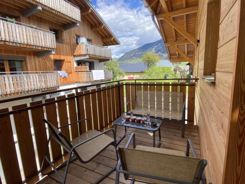 Urlaub in den Bergen 3-Zimmer-Appartment für 6 Personen (220-B205) - Chalet Saint Victor - Praz sur Arly - Terrasse