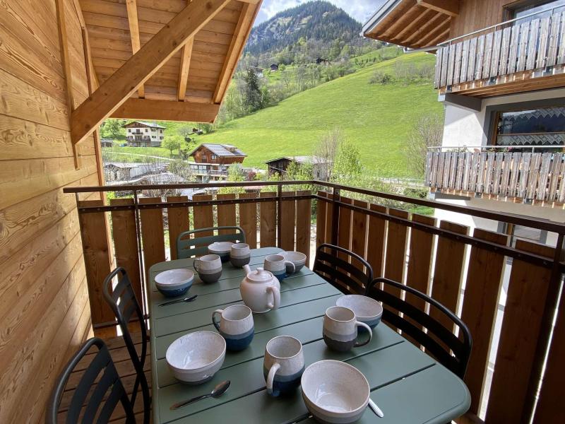 Vacances en montagne Appartement 3 pièces 6 personnes (220-B205) - Chalet Saint Victor - Praz sur Arly - Terrasse