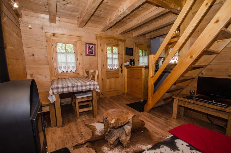 Vakantie in de bergen Appartement duplex 2 kamers 3 personen - Chalet Sépia - Chamonix - Woonkamer
