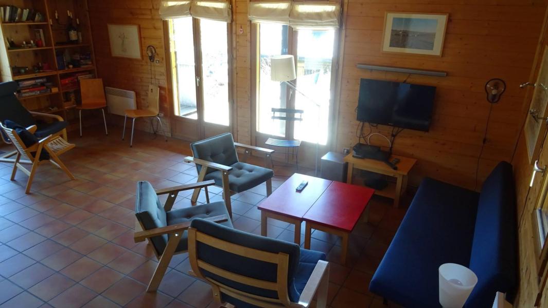 Holiday in mountain resort 5 room chalet 10 people - Chalet Simche - Les Gets - Living room